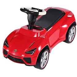 Foto van Happy baby loopauto lamborghini urus 70 x 38,2 cm wit/zwart