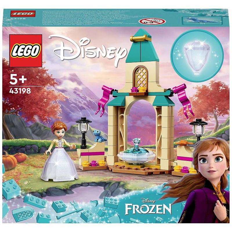 Foto van Lego disney binnenplaats van anna's kasteel - 43198