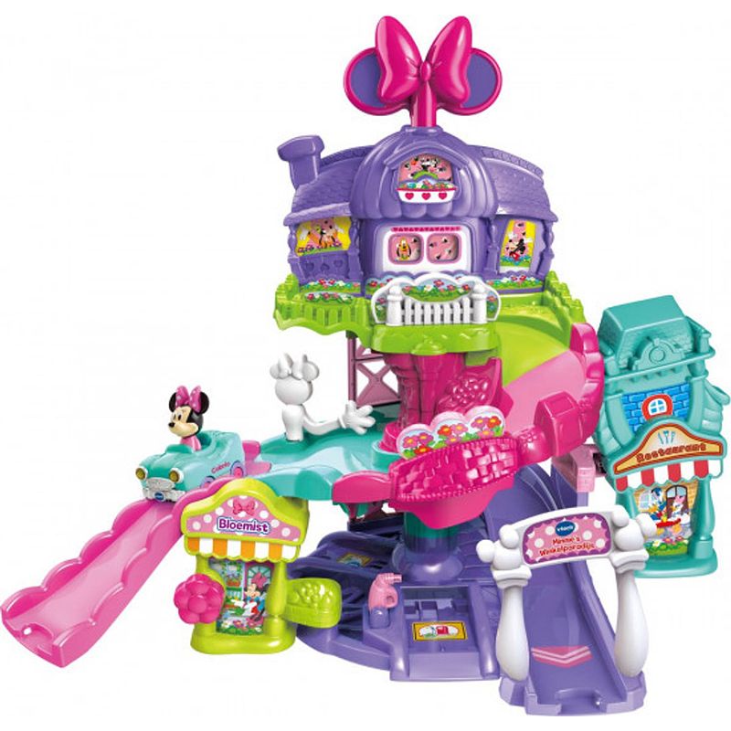 Foto van Vtech toet toet auto'ss disney edition minnie'ss winkelparadijs - speelset