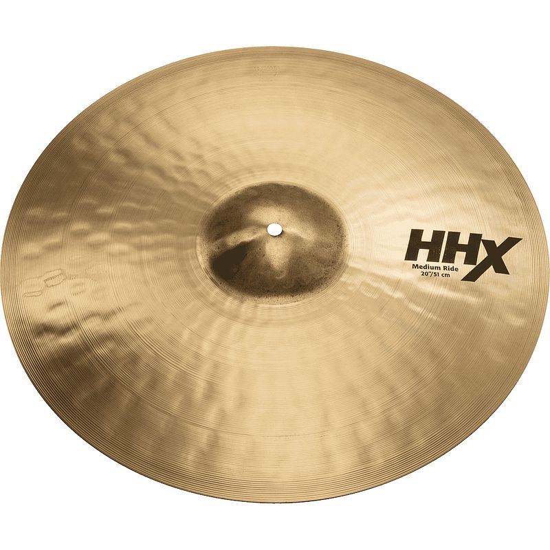 Foto van Sabian 12012xmb hhx medium ride 20 inch, brilliant