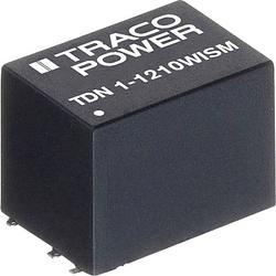 Foto van Tracopower tdn 1-1212wism dc/dc-converter, print 12 v/dc +12 v/dc 90 ma 1 w aantal uitgangen: 1 x