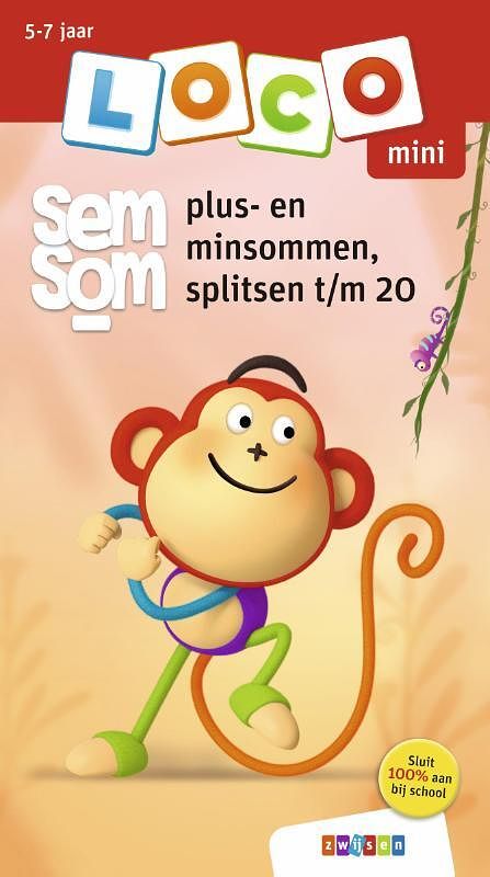 Foto van Semsom plus- en minsommen, splitsen tot 20 - paperback (9789048743223)