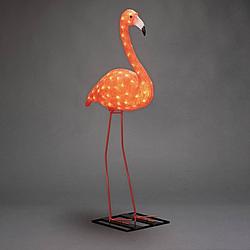 Foto van Konstsmide 6273-803 acryl figuur energielabel: f (a - g) flamingo amber led oranje