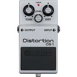 Foto van Boss ds-1-wh distortion white limited edition effectpedaal