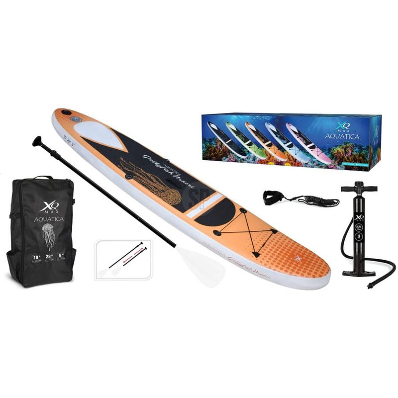 Foto van Xq max sup-board aquatica jellyfish 305x71x15 cm