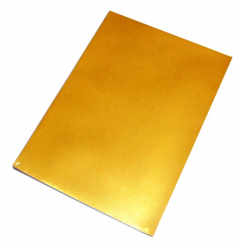 Foto van Hobby papier goud a4 100 stuks - hobbypapier