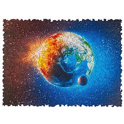 Foto van Unidragon houten puzzel woosaic - planeet aarde - 250 stukjes