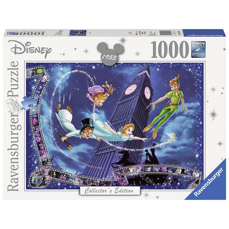 Foto van Ravensburger puzzel disney peter pan - 1000 stukjes