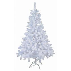 Foto van Tweedekans kunst kerstboom/kunstboom wit 180 cm - kunstkerstboom
