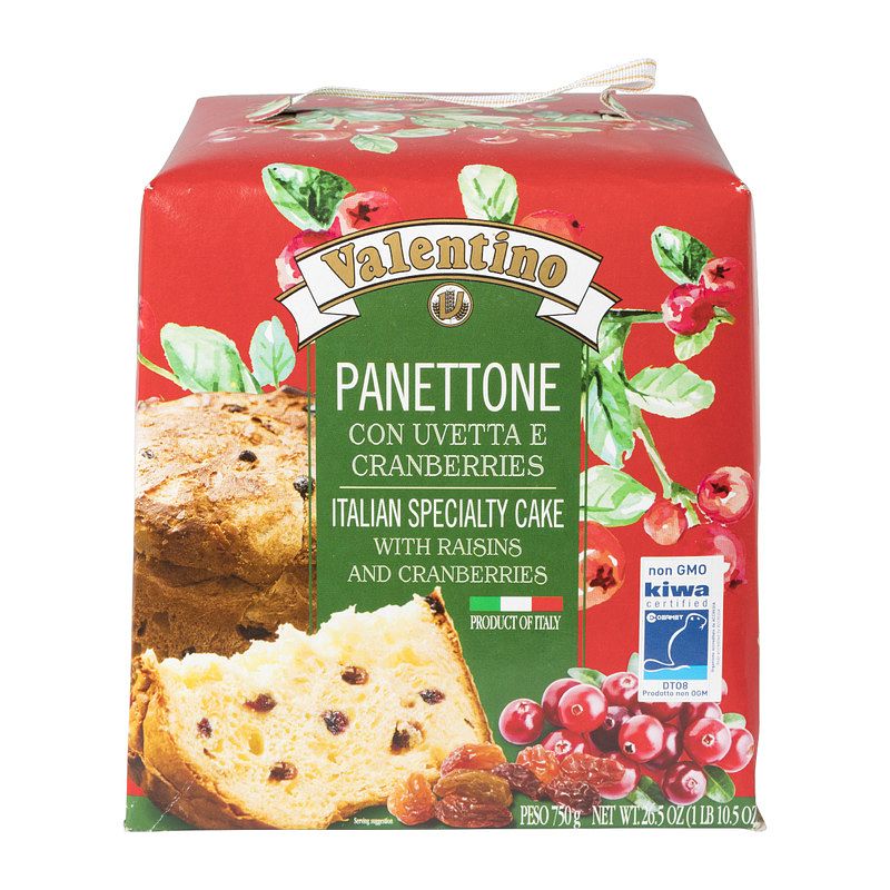 Foto van Panettone cranberries en rozijnen - 750 g