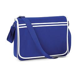 Foto van Bagbase retro schoudertas bright royal/white 12 liter