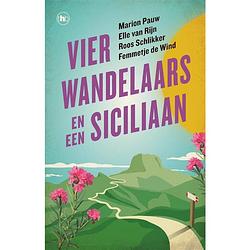 Foto van Vier wandelaars en een siciliaan