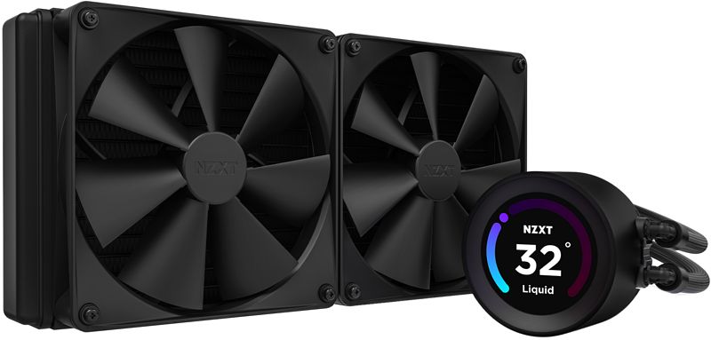 Foto van Nzxt kraken elite 280 - black