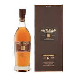 Foto van Glenmorangie 18 years 70cl whisky + giftbox