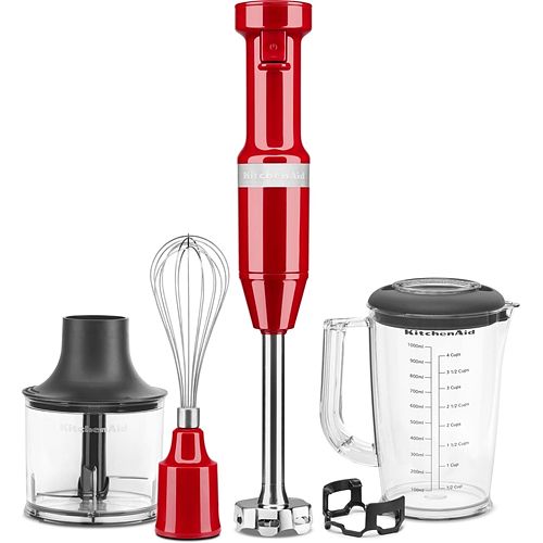 Foto van Kitchenaid staafmixer 5khbv83eer (rood)