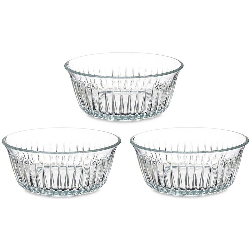 Foto van Pasabahce ijcoupes/ijsjes/dessert serveer schaaltjes - set 18x stuks - bewerkt glas - 330 ml - ijsjeshouders