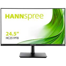 Foto van Hannspree hc251pfb led-monitor 62.2 cm (24.5 inch) energielabel d (a - g) 1920 x 1080 pixel full hd 5 ms hdmi, displayport, vga, audio-line-in ahva led