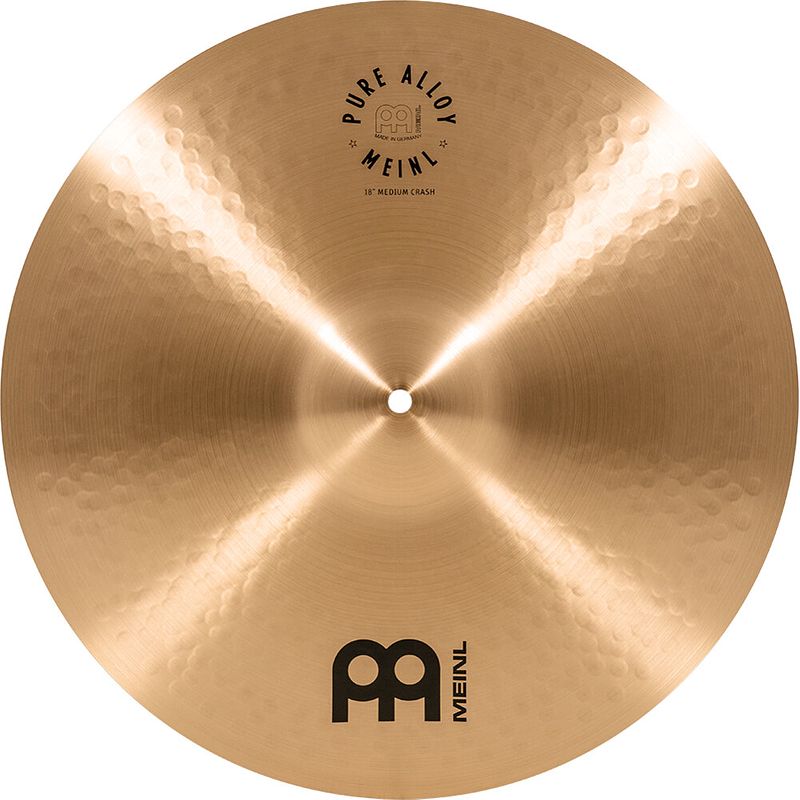 Foto van Meinl pa18mc pure alloy medium crash 18 inch