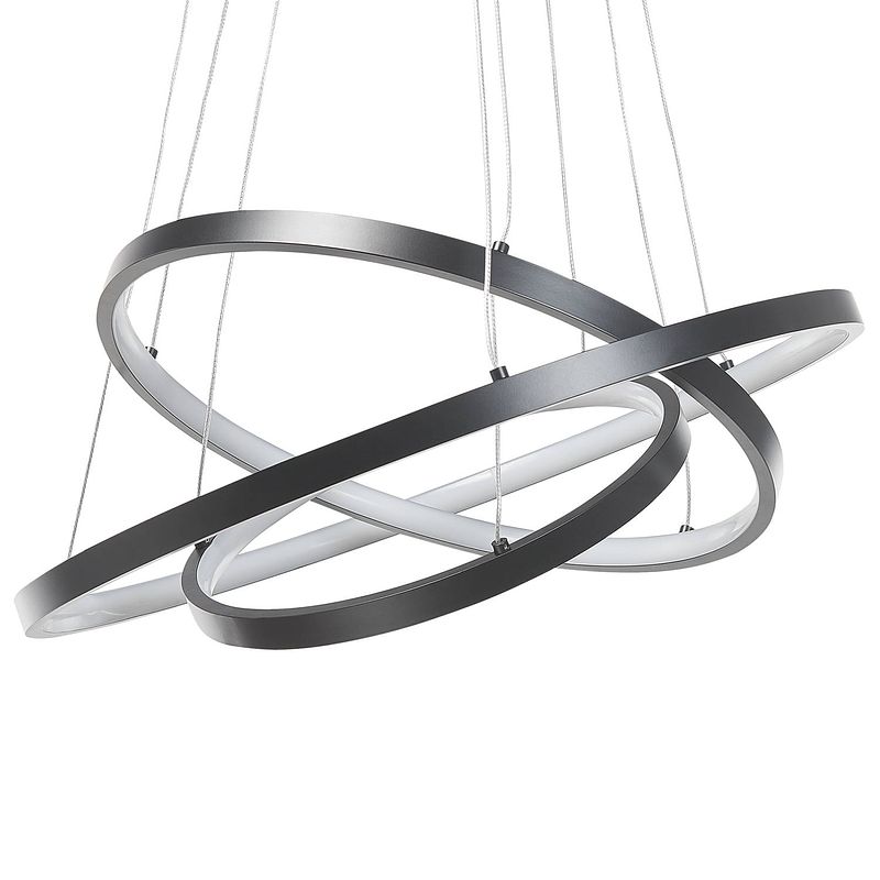 Foto van Beliani atrek - hanglamp-zwart-aluminium