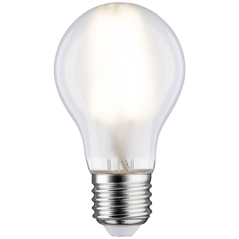 Foto van Paulmann 28700 led-lamp energielabel f (a - g) e27 7.5 w warmwit (ø x h) 60 mm x 106 mm 1 stuk(s)