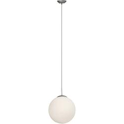 Foto van Brilliant fantasia 93277/05 hanglamp led e27 60 w zilver, wit