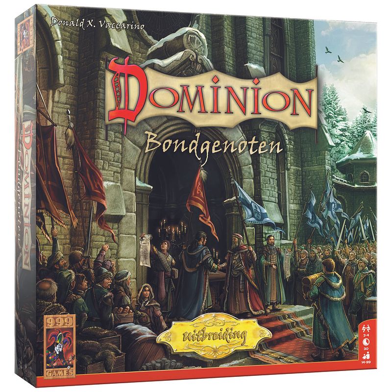 Foto van 999 games dominion: bondgenoten uitbreiding