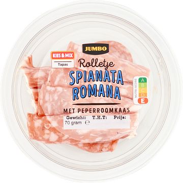 Foto van Jumbo rolletje spianata romana 70g aanbieding bij jumbo | 3 voor 6.00