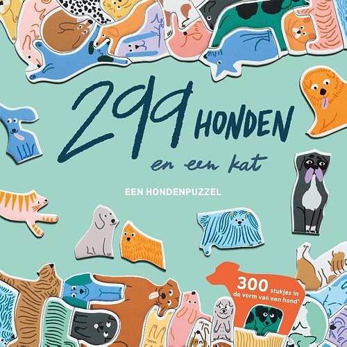 Foto van 299 honden (en ãã©n kat) - paperback (9789492938558)