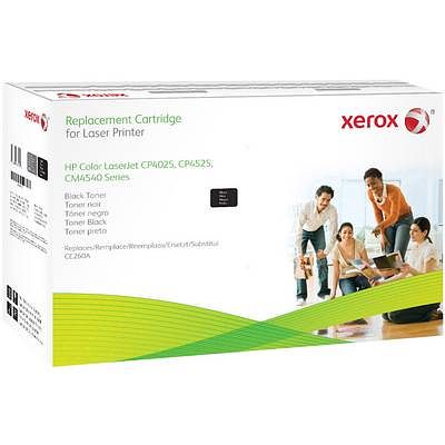 Foto van Xerox 106r02185 tonercassette vervangt hp 60a, ce260a zwart 8500 bladzijden compatibel toner