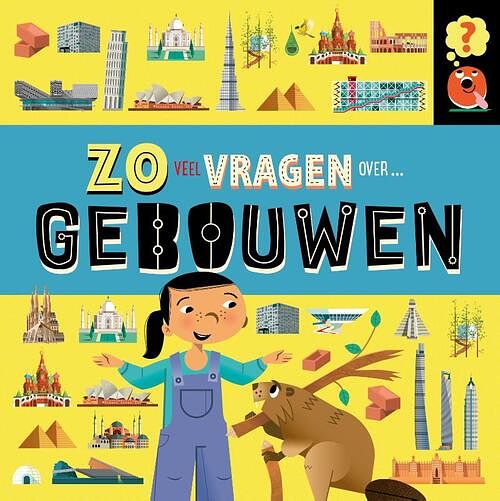 Foto van Zoveel vragen over gebouwen - sally spray - hardcover (9789464392647)