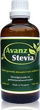Foto van Avanz stevia extract 100ml