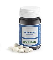 Foto van Bonusan vitamine k2 100 mcg plus tabletten