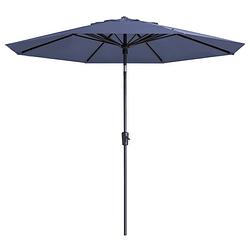 Foto van Madison parasol paros ii luxe 300 cm safierblauw