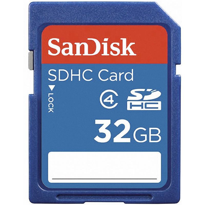 Foto van Sandisk sdsdb-032g sdhc-kaart 32 gb class 4