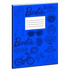 Foto van Barbie notitieboek meisjes b5 papier 40 pagina's blauw