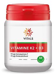 Foto van Vitals vitamine k2 met d3 capsules
