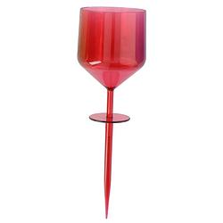 Foto van Cuisine elegance wijnglas strand 150 ml polypropyleen rood