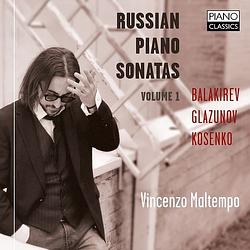 Foto van Balakirev, glazunov, kosenko: russian piano sonatas vol. 1 - cd (5029365101592)