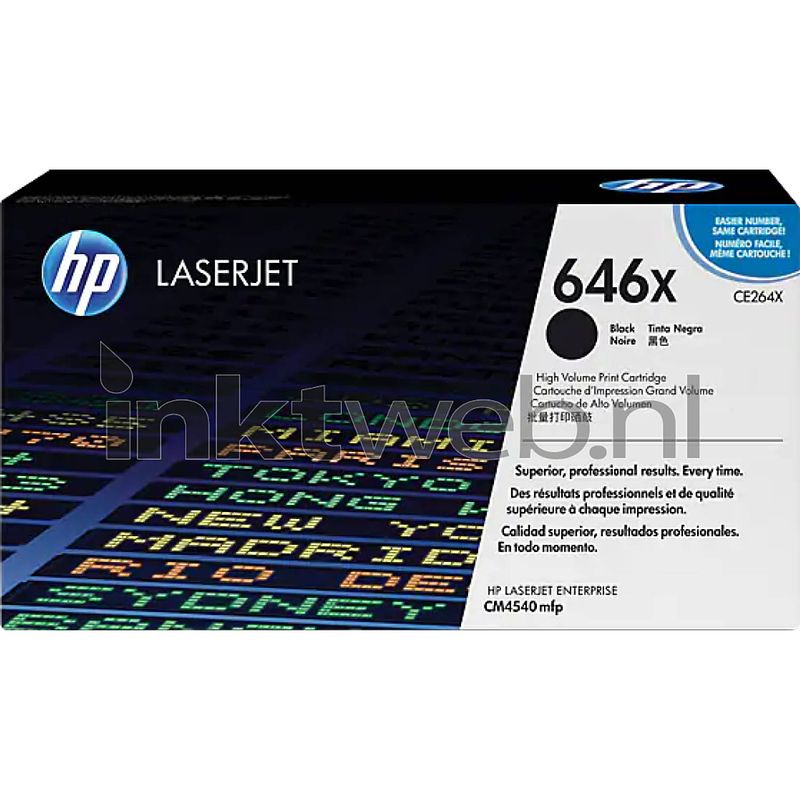 Foto van Hp 646x zwart toner