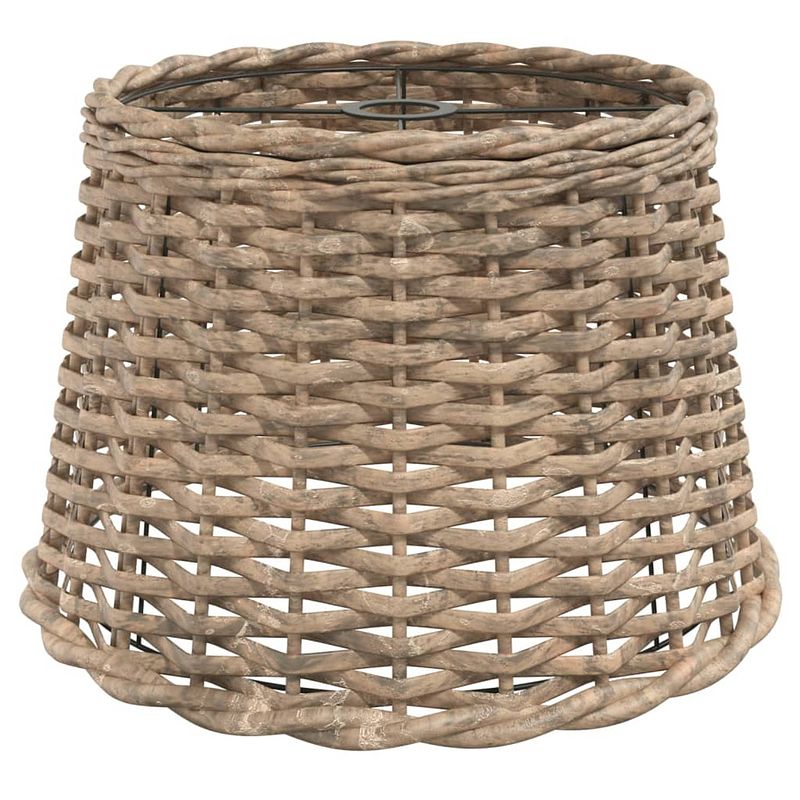 Foto van The living store wicker lampenkap - ø40 x 26 cm - bruin