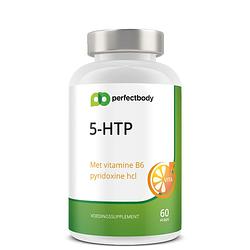 Foto van Perfectbody 5-htp (serotonine) pillen - 60 vcaps