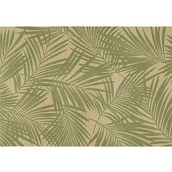 Foto van Garden impressions buitenkleed portmany tropical leaf 200x290 cm