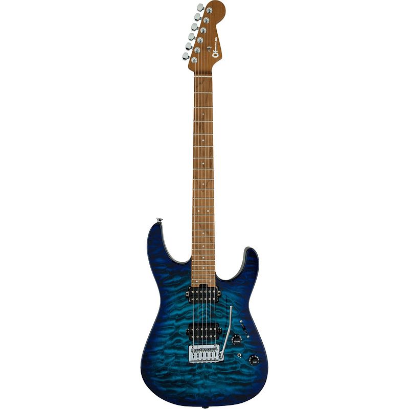 Foto van Charvel pro-mod dk24 hh 2pt cm chlorine burst elektrische gitaar