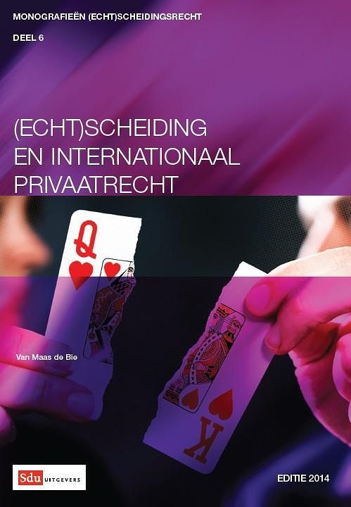 Foto van (echt)scheiding en internationaal privaatrecht - a.r. van maas de bie - paperback (9789012386562)