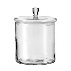 Foto van Leonardo top voorraadbus - glas - 17 x 15 cm - 1,5 liter