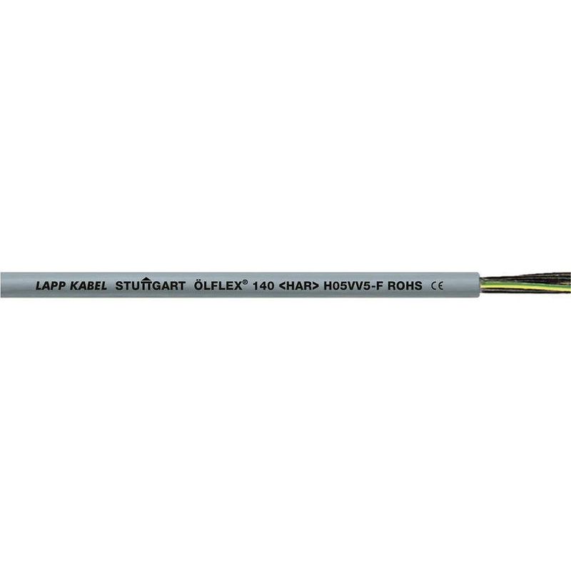 Foto van Lapp h05vv-f stuurstroomkabel 34 g 0.75 mm² grijs 11015-1000 1000 m