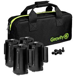 Foto van Gravity sa belt 1 b set 1 - 4 afsluitbanden cassettes voor montage in standaard incl. tas