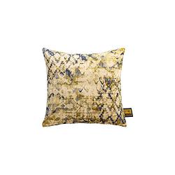 Foto van Ptmd becca green cotton velvet cushion antique print s