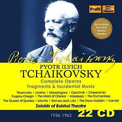 Foto van Tchaikovsky opera collection - cd (0881488170535)