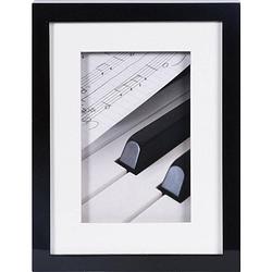 Foto van Henzo fotolijst - piano - fotomaat 15x20 cm - zwart